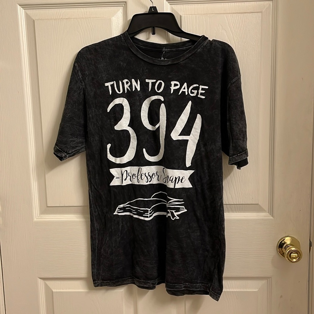 Hot topic, professor Snape, black tee. new with tags size medium